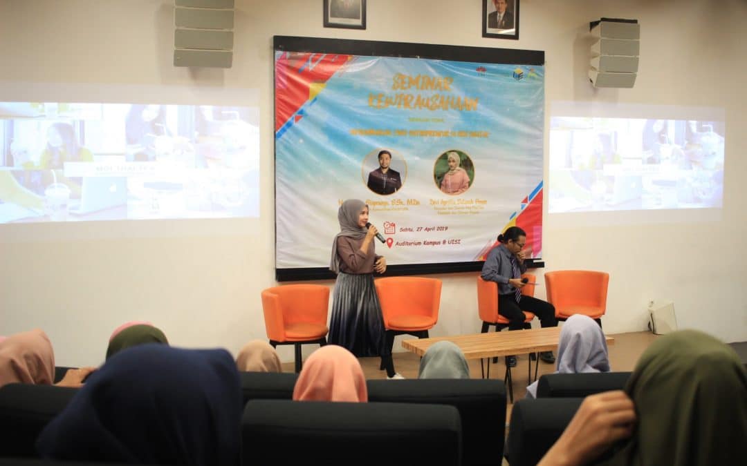 Kolaborasi MR dan Teklog, Adakan Seminar Kewirausahaan Menjadi Jiwa ‘Entrepreneur’ di Era Globalisasi