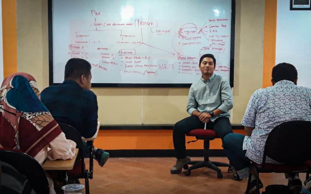 Belajar Bersama Alumni, Sigit Hadi Alumni MR Ajarkan Tentang Proyek Konstruksi dari Pengalamannya